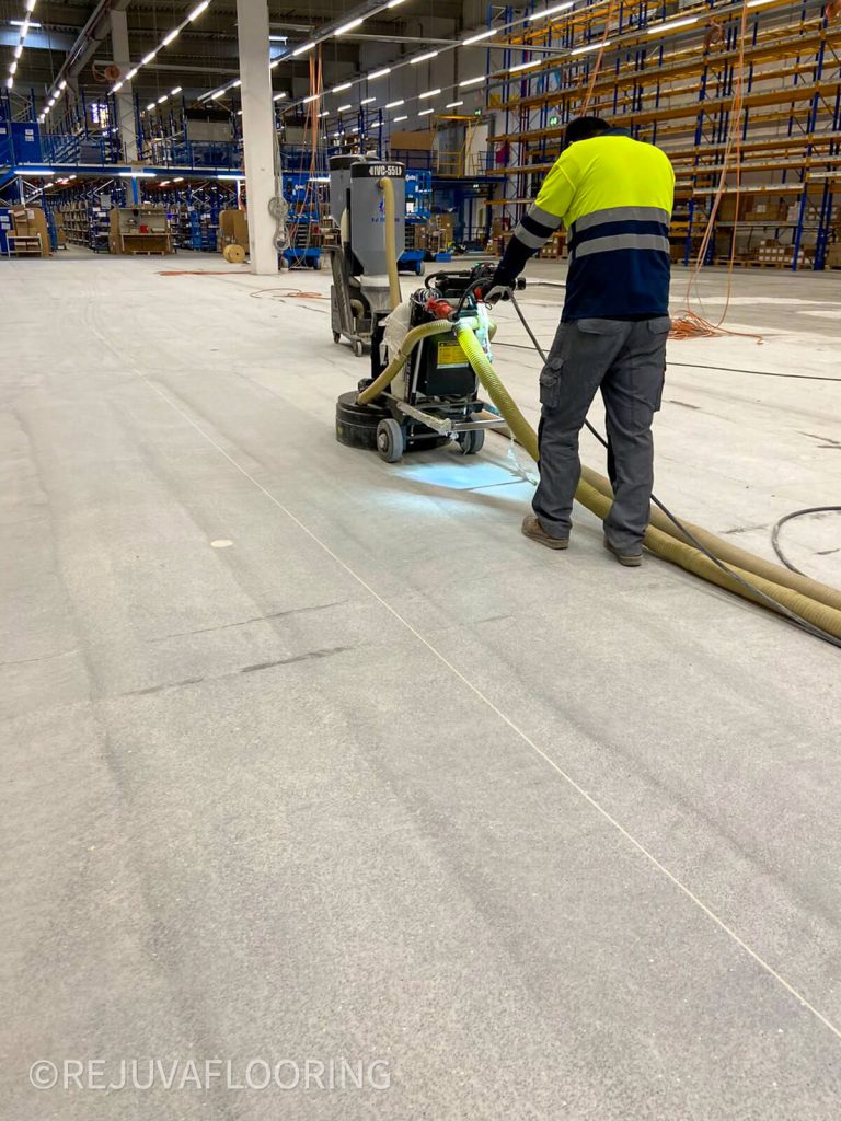Grinding Concrete Floor